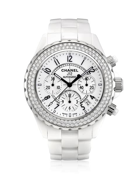 chanel j12 white|chanel j12 white with diamonds.